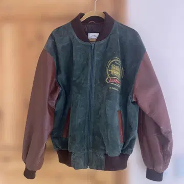 Eugene 스웨이드 가죽 자켓 L