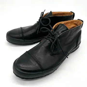 [새상품급] 스핑글무브 처카 부츠 블랙 가죽 24.5 S 사이즈