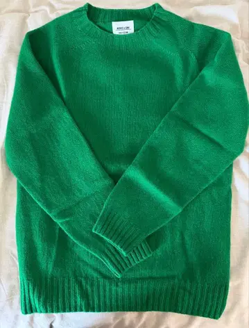 [ 새상품급 ] MORRIS & SONS 지롱 라무 크루넥 니트