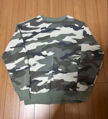 카모플라쥬 스웨트 셔츠 y2k 90s 00s