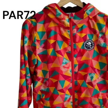 [새상품급] PAR72 골프웨어 후드티 기하학 파르세탄타두에