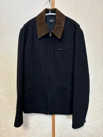 90s A.P.C 울 블루종 디트로이트 자켓 XS