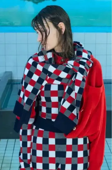 [ 정품 ] jacquard knit 가디건 니트 가디건