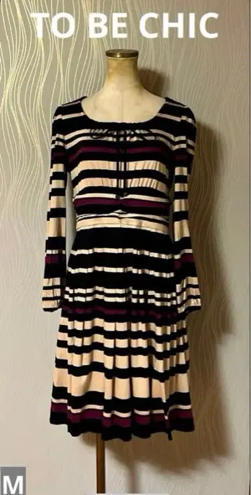 투 비 시크 보더 원피스