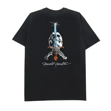 POWELL PERALTA SKULL & SWORD T-SHIRT L