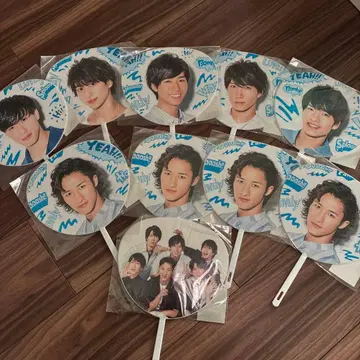 SnowMan 서머 파라다이스 부채