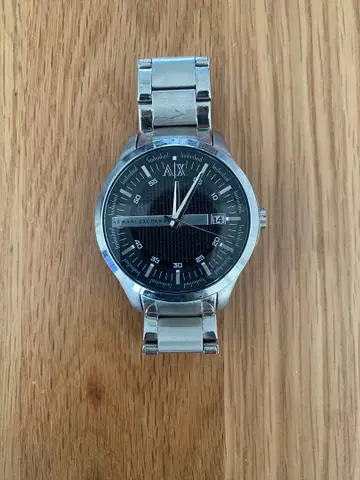Armani Exchange AX103 블랙 손목시계