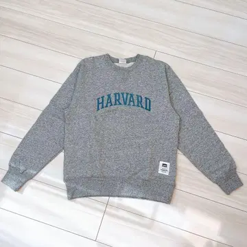 미사용 Lee 하버드 대학 칼리지 스웨트 셔츠 트레이닝복 그레이 M