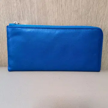 Kawa-Kawa 카와카와 L자 장지갑 블루 새상품 미사용