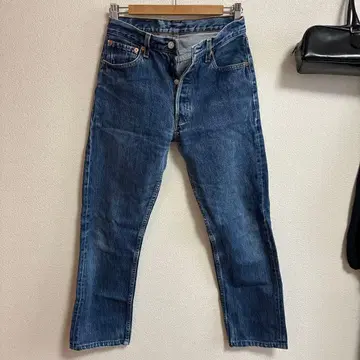 Levi's 501 스트레이트 데님 W28 인디고