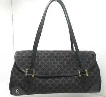 로베르타 디 카메리노 블랙 숄더백