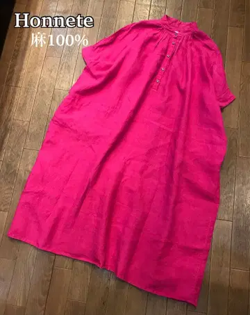 Honnete 오넷 린넨 100% 원피스