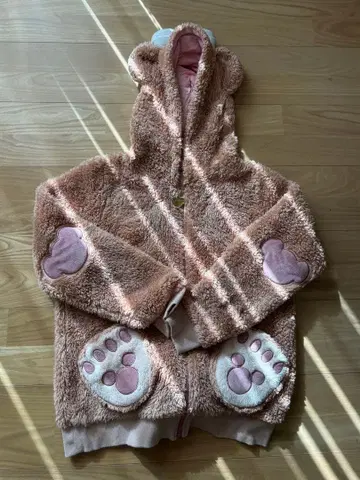 디즈니 셰리메이 복슬복슬 후드티