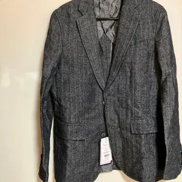 Direzione 그레이 계열 스트라이프 테일러드 자켓 L