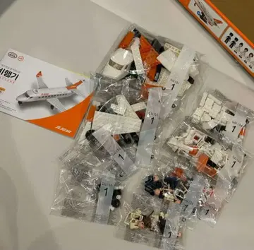 ATTO Block JEJU Air 비행기와 서비스 차량 2종 세트