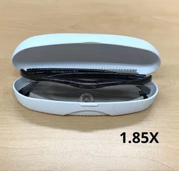 미사용 새상품 하즈키 루페 컴팩트 1.85X 블랙 그레이