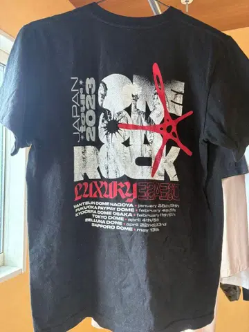 ONE OK ROCK 2023년 투어 T셔츠 M 사이즈