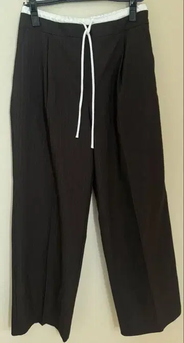 ZARA WIDE-LEG 팬츠 버블 허리 밴딩