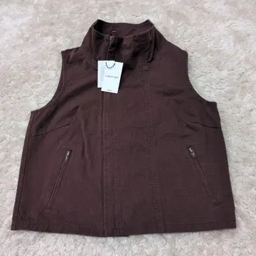 [ 새상품 ] 정가 8250엔 LAGUA GEM 지퍼 베스트 자켓