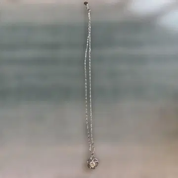 실버 하트형 펜던트 목걸이