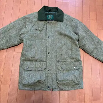 유로 구제 의류 90년대 GREENBELT 체크 무늬 자켓 XS