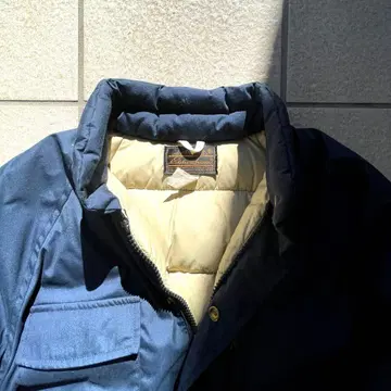 [블랙 택] 70-80년대 에디 바우어 네이비 다운 자켓