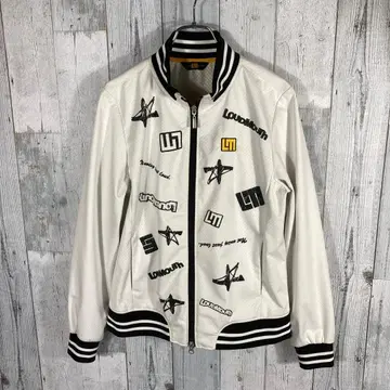 LoudMouth 화이트 남성용 자켓 M 사이즈