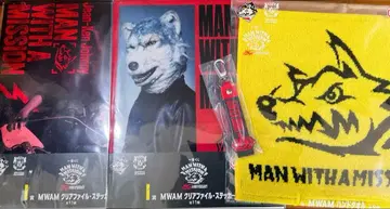 제일복권 MAN WITH A MISSION 쟝켄조니 로고 4점