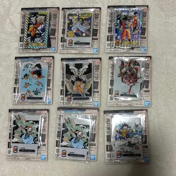 제일복권 드래곤볼 40주년 그 두 번째 F상 ACLLECT 9개 세트