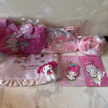 마이멜로디 굿즈 세트 제일복권 7점 세트