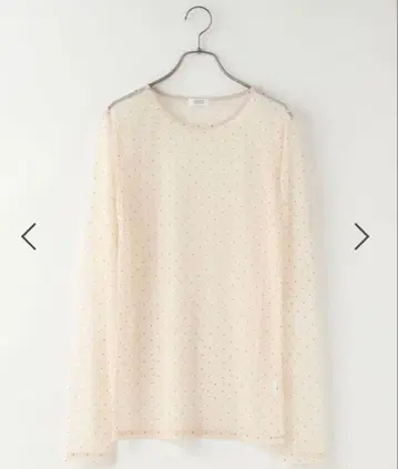 LOWRYSFARM 모듬 시어 풀오버 LS 도트