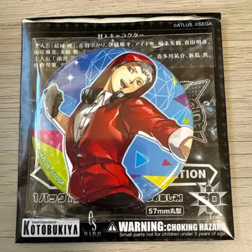 페르소나 3 댄싱 문 나이트 캔뱃지 사나다 아키히코