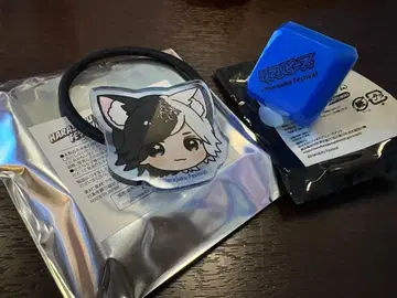 하라주쿠 페스티벌 마네키네코 리얼 피스 카쵸 헤어 고무 링 라이트