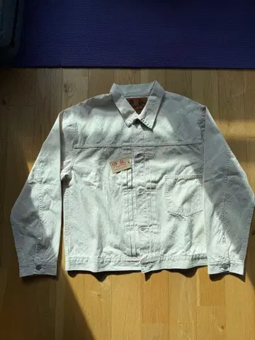 KOJIMA GENES 화이트 데님 자켓 XXL