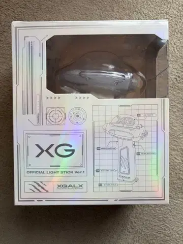 XG OFFICIAL LIGHT STICK Ver.1 응원봉