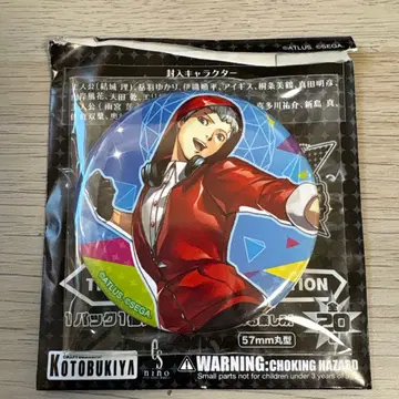 페르소나 3 댄싱 문 나이트 캔뱃지 사나다 아키히코