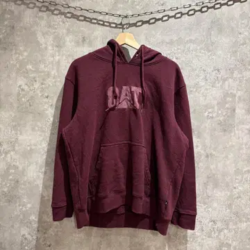 [ 무료배송 ] USA 구제 의류 CAT 캐터필러 후드티 원포인트 로고