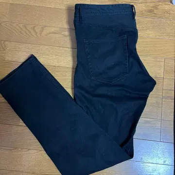 블랙 데님 팬츠 L 사이즈