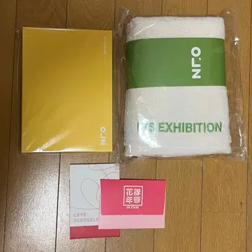 BTS 오늘 전시회 포토 카드 포토북 타월 미니 포토 케이스