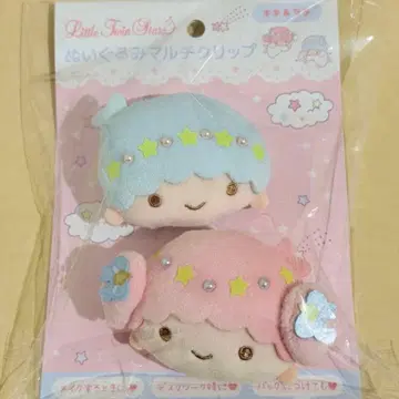 키키라라 리틀트윈스타 봉제 인형 멀티 클립