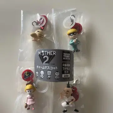 MOTHER2 참 마스코트 4종 세트