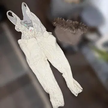 HEIMSTONE 아이보리 레이스 살로펫 36