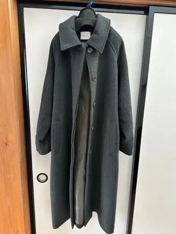 A.V.V 그레이 롱 코트 여성용