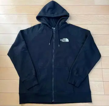 [ L 사이즈 ] 더 노스페이스 블랙 후드티 풀 집업