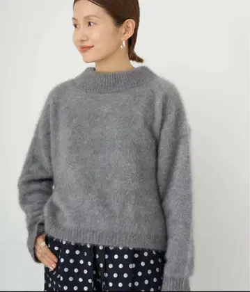 IENA FLUFFY 풀오버 니트