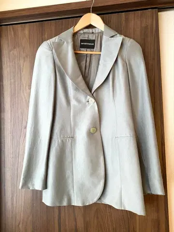 그레이 테일러드 자켓 2 버튼