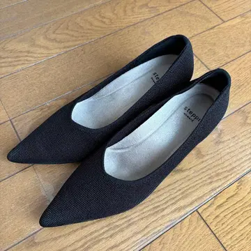 [ 세탁 가능/발수 ] 힐 포인트 펌프스