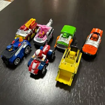 파우 패트롤 다이캐스트 비클 7대 세트