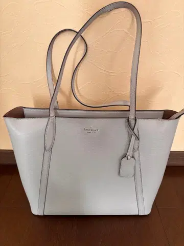 케이트 스페이드 라이트 그레이 토트백