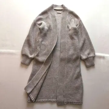 TODAYFUL 로우 게이지 롱 가디건